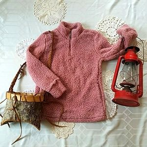 Sherpa Half Zip Pullover